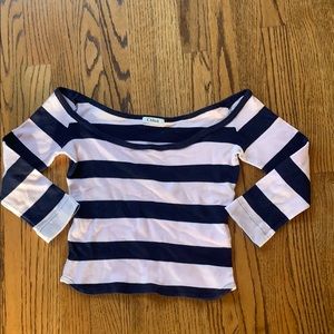 Chloe Cropped Off The Shoulder Top